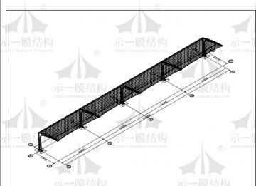 上海示一膜結(jié)構(gòu)公司能直接設(shè)計(jì)膜結(jié)構(gòu)工程圖紙嗎？